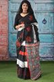 Beautiful Malmal Cotton Jaipuri Print Saree with Blouse - KC111174