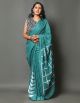 Beautiful Malmal Cotton Jaipuri Print Saree with Blouse - KC111186