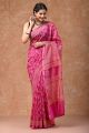 Beautiful Hand Block Printed Chanderi Saree - KC120476