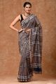 Beautiful Hand Block Printed Chanderi Saree - KC120491