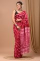 Beautiful Hand Block Printed Chanderi Saree - KC120495