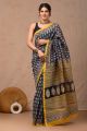 Beautiful Hand Block Printed Chanderi Sarees - KC120531