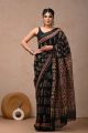 Beautiful Hand Block Printed Chanderi Sarees - KC120538