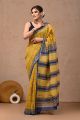 Beautiful Hand Block Printed Chanderi Sarees - KC120547