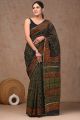 Beautiful Hand Block Printed Chanderi Sarees - KC120553