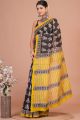 Beautiful Hand Block Printed Chanderi Silk Sarees - KC120573