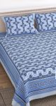 Beautiful Double Bed High Quality Cotton Bedsheet (90 X 108 Inches - 7.5 X 9 feet) - KC140288