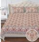 Beautiful King Size Double Bed High Quality Cotton Bedsheet (108 X 108 Inches - 9 X 9 feet) - KC140302