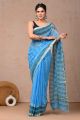 Beauitul Premium Quality Hand Block Printed Kota Doria Saree - KC150240