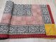 KC160041 - Block Print Pure Cotton Kantha Gudri (Double Layered Bed Cover)