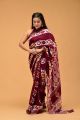 Linen Cotton Saree with Beautiful Silver Zari Border - KC180155