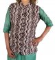 KC190046 - Printed Cotton Quilted Reversible Jacket for Ladies