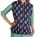 KC190051 - Printed Cotton Quilted Reversible Jacket for Women