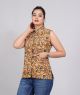 Printed Cotton Quilted Reversible Jacket for Women - KC190159