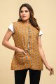 Printed Cotton Quilted Reversible Jacket for Women - KC190173