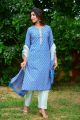 KC200084 - Beautiful Cotton Printed Kurti, Pant, Dupatta Set