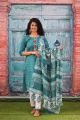 Beautiful Cotton Printed Kurti, Pant and Dupatta Set