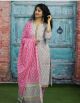 Beautiful Cotton Printed Kurti, Pant and Dupatta Set