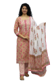 Beautiful & Premium Quality Cotton Printed Kurti, Pant, Dupatta Set