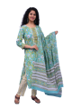 Beautiful & Premium Quality Cotton Printed Kurti, Pant, Dupatta Set