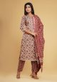 Beautiful & Premium Quality Cotton Printed Kurti, Pant, Dupatta Set