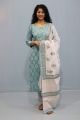Beautiful & Premium Quality Cotton Printed Kurti, Pant and Dupatta Set - KC201271
