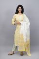 Beautiful & Premium Quality Cotton Printed Kurti, Pant and Dupatta Set - KC201288