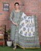 Beautiful Cotton Printed Kurti Pant with Malmal Dupatta - KC201525