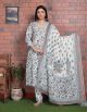 Beautiful Cotton Printed Kurti Pant with Malmal Dupatta - KC201540