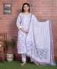 Beautiful Cotton Printed Kurti Pant with Malmal Dupatta - KC201545