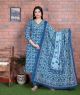 Beautiful Cotton Printed Kurti Pant with Malmal Dupatta - KC201548