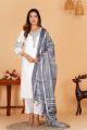 Beautiful Cotton Printed Kurti Pant with Malmal Cotton Dupatta - KC201602