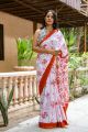 Beautiful Mulmul Cotton Saree with Zari Border - KC240084