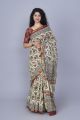 Beautiful Mulmul Cotton Saree with Zari Border - KC240101