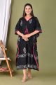 Beautiful Hand Block Print Cotton Night Dress Kafthan - KC300031