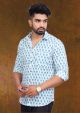 Men's Jaipuri Cotton Printed Full Sleeve Shirt - KC360013