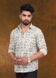 Men's Jaipuri Cotton Printed Full Sleeve Shirt - KC360013