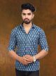 Men's Jaipuri Cotton Printed Full Sleeve Shirt - KC360013