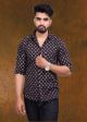 Men's Jaipuri Cotton Printed Full Sleeve Shirt - KC360013