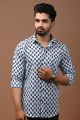 Mens Jaipuri Cotton Printed Full Sleeve Shirt - KC360037