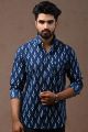 Mens Jaipuri Cotton Printed Full Sleeve Shirt - KC360046