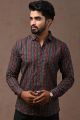 Mens Jaipuri Cotton Printed Full Sleeve Shirt - KC360048
