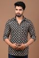 Mens Jaipuri Cotton Printed Full Sleeve Shirt - KC360056