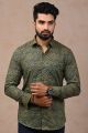 Mens Jaipuri Cotton Printed Full Sleeve Shirt - KC360067