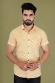 Mens Jaipuri Cotton Printed Half Sleeve Shirt - KC370012