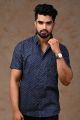 Mens Jaipuri Cotton Printed Half Sleeve Shirt - KC370025