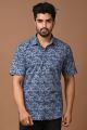 Premium Quality Mens Jaipuri Cotton Printed Half Sleeve Shirt - KC370046