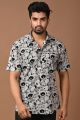 Premium Quality Mens Jaipuri Cotton Printed Half Sleeve Shirt - KC370048