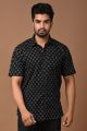 Premium Quality Mens Jaipuri Cotton Printed Half Sleeve Shirt - KC370054