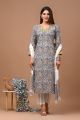 Alluring Readymade Hand Block Printed Cotton Suit Set - KC410013